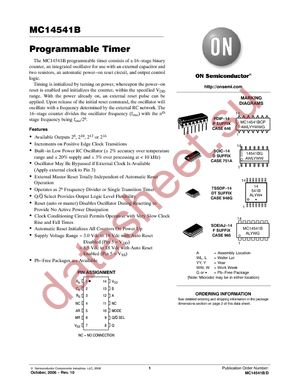 MC14541BDR2G datasheet  